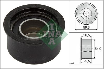 Deflection Pulley/Guide Pulley, timing belt Schaeffler INA 532 0087 10