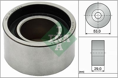 Deflection Pulley/Guide Pulley, timing belt Schaeffler INA 532 0121 20