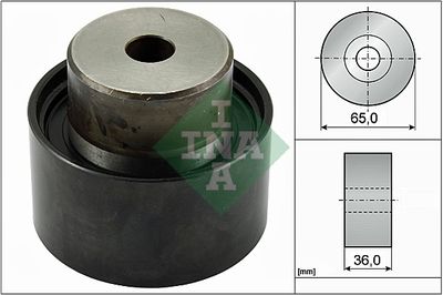Deflection Pulley/Guide Pulley, timing belt Schaeffler INA 532 0140 20