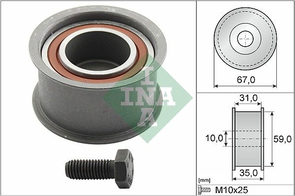 Schaeffler INA 532 0159 10 Deflection Pulley/Guide Pulley, timing belt