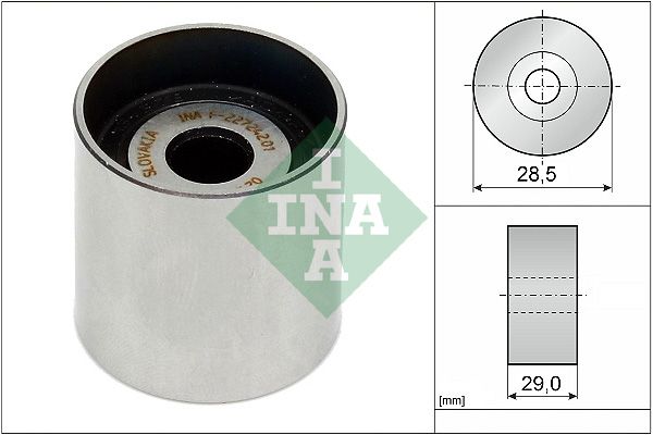 Schaeffler INA 532 0161 10 Deflection Pulley/Guide Pulley, timing belt