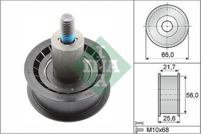 Deflection Pulley/Guide Pulley, timing belt Schaeffler INA 532 0167 10