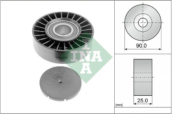Schaeffler INA 532 0169 10 Deflection/Guide Pulley, V-ribbed belt
