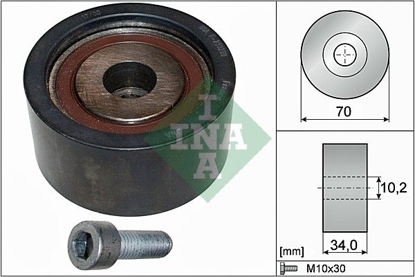 Schaeffler INA 532 0189 10 Deflection Pulley/Guide Pulley, timing belt