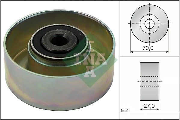 Schaeffler INA 532 0214 10 Deflection/Guide Pulley, V-ribbed belt