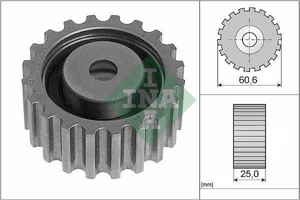 Schaeffler INA 532 0218 10 Deflection Pulley/Guide Pulley, timing belt