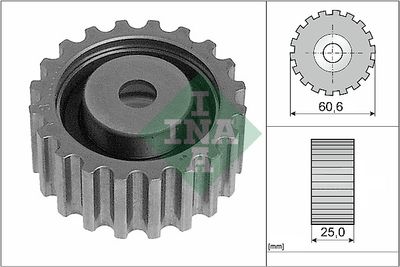 Deflection Pulley/Guide Pulley, timing belt Schaeffler INA 532 0218 10