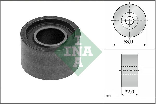 Schaeffler INA 532 0225 10 Deflection Pulley/Guide Pulley, timing belt
