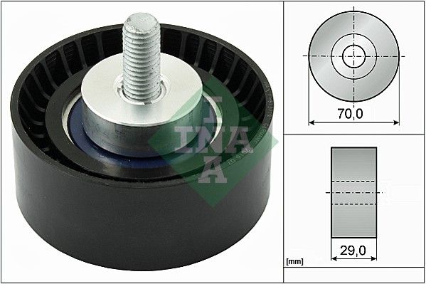 Schaeffler INA 532 0298 10 Deflection/Guide Pulley, V-ribbed belt