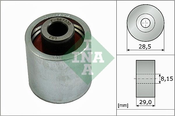 Schaeffler INA 532 0310 10 Deflection Pulley/Guide Pulley, timing belt