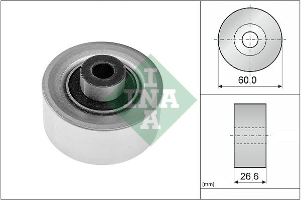 Schaeffler INA 532 0311 10 Deflection/Guide Pulley, V-ribbed belt