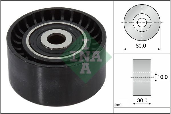 Schaeffler INA 532 0321 10 Deflection/Guide Pulley, V-ribbed belt