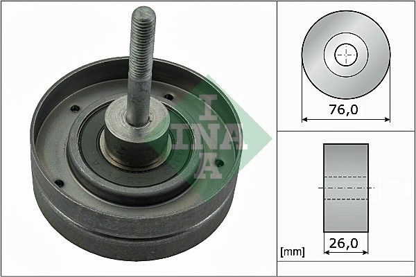 Schaeffler INA 532 0351 30 Deflection/Guide Pulley, V-ribbed belt