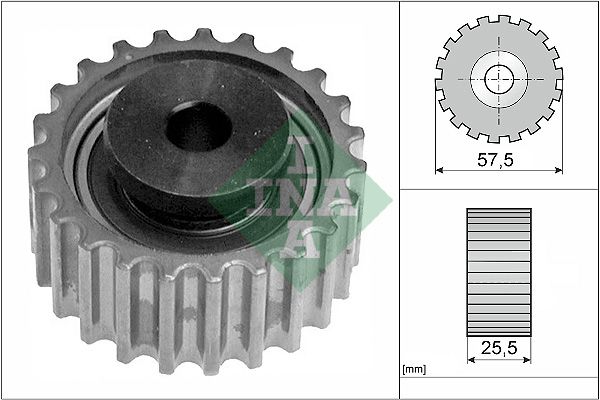 Schaeffler INA 532 0387 20 Deflection Pulley/Guide Pulley, timing belt