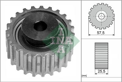 Deflection Pulley/Guide Pulley, timing belt Schaeffler INA 532 0387 20
