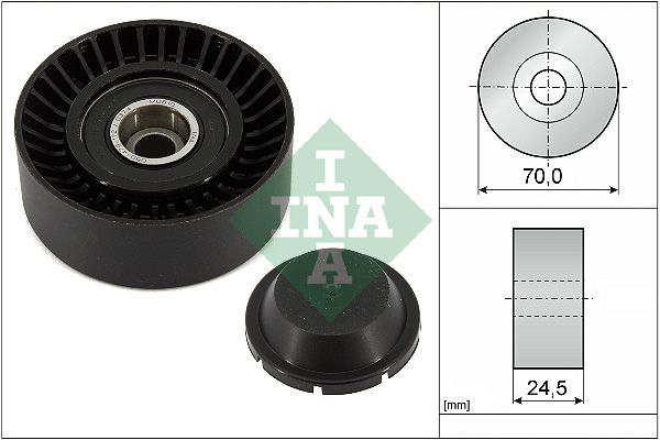 Schaeffler INA 532 0552 10 Deflection/Guide Pulley, V-ribbed belt