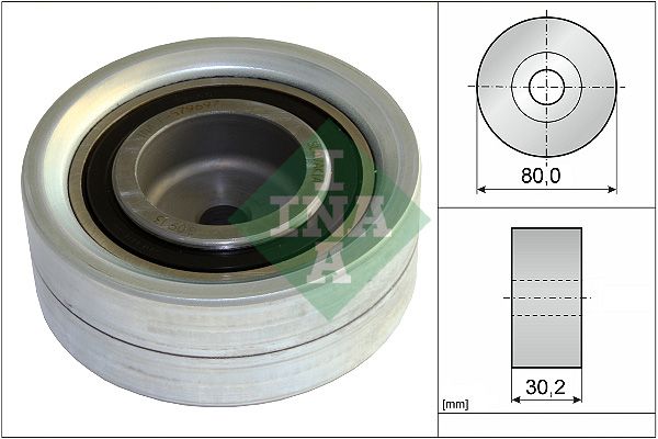 Schaeffler INA 532 0582 10 Deflection Pulley/Guide Pulley, timing belt