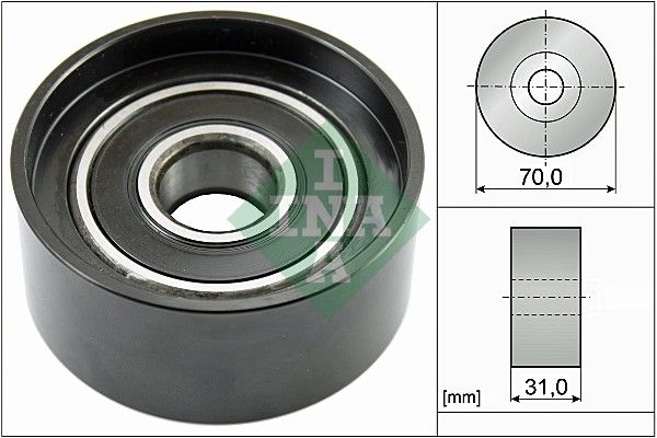 Schaeffler INA 532 0588 10 Deflection/Guide Pulley, V-ribbed belt