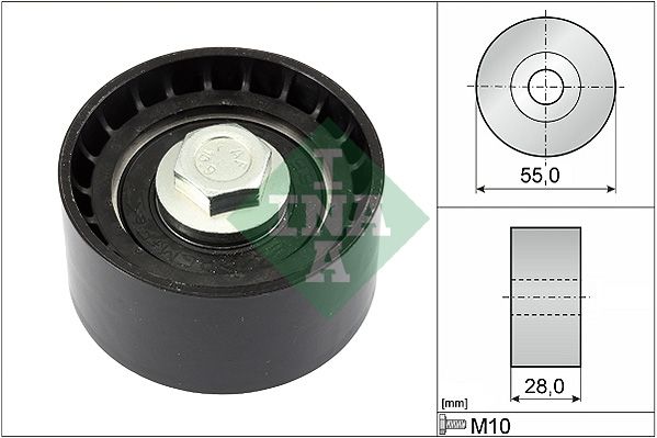 Schaeffler INA 532 0604 10 Deflection Pulley/Guide Pulley, timing belt