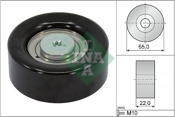 Schaeffler INA 532 0639 10 Deflection/Guide Pulley, V-ribbed belt