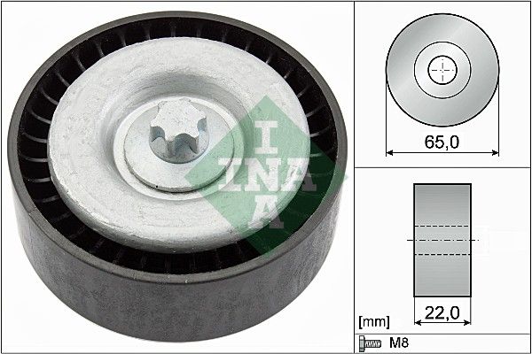 Schaeffler INA 532 0667 10 Deflection/Guide Pulley, V-ribbed belt