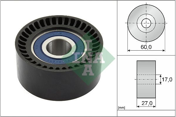 Schaeffler INA 532 0747 10 Deflection Pulley/Guide Pulley, timing belt