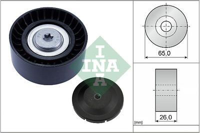 Deflection/Guide Pulley, V-ribbed belt Schaeffler INA 532 0748 10