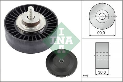 Deflection/Guide Pulley, V-ribbed belt Schaeffler INA 532 0752 10