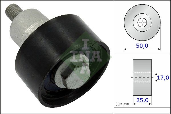 Schaeffler INA 532 0753 10 Deflection Pulley/Guide Pulley, timing belt
