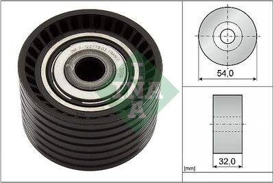 Deflection Pulley/Guide Pulley, timing belt Schaeffler INA 532 0774 10