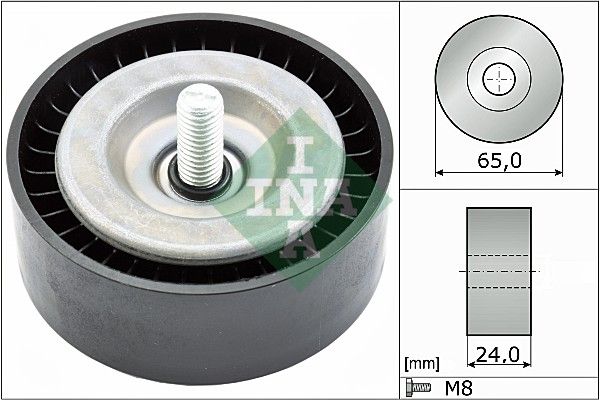 Schaeffler INA 532 0782 10 Deflection/Guide Pulley, V-ribbed belt