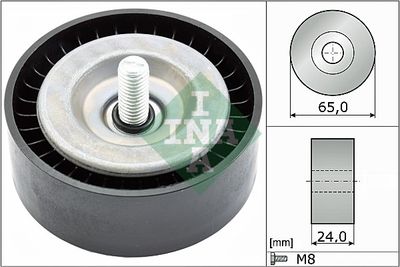 Deflection/Guide Pulley, V-ribbed belt Schaeffler INA 532 0782 10
