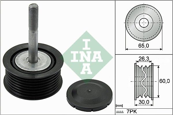 Schaeffler INA 532 0793 10 Deflection/Guide Pulley, V-ribbed belt