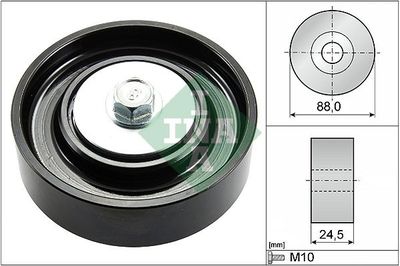 Deflection/Guide Pulley, V-ribbed belt Schaeffler INA 532 0835 10