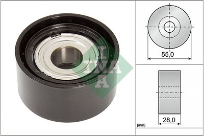 Deflection/Guide Pulley, V-ribbed belt Schaeffler INA 532 0853 10