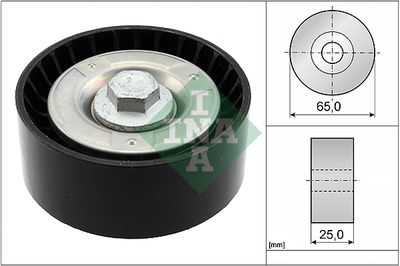 Deflection/Guide Pulley, V-ribbed belt Schaeffler INA 532 0855 10