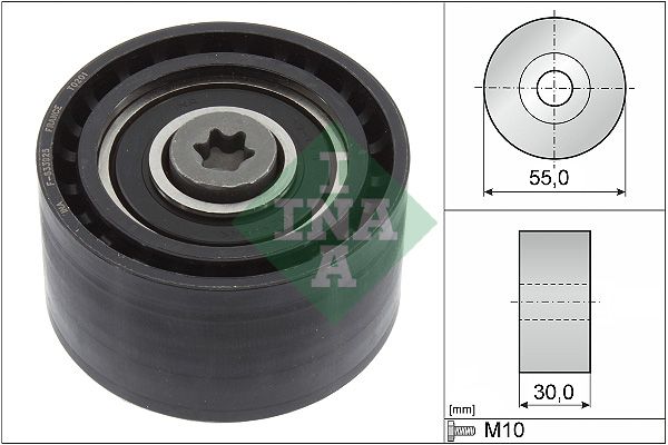 Schaeffler INA 532 0874 10 Deflection Pulley/Guide Pulley, timing belt