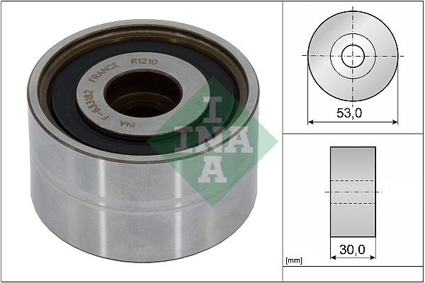 Schaeffler INA 532 0885 10 Deflection Pulley/Guide Pulley, timing belt