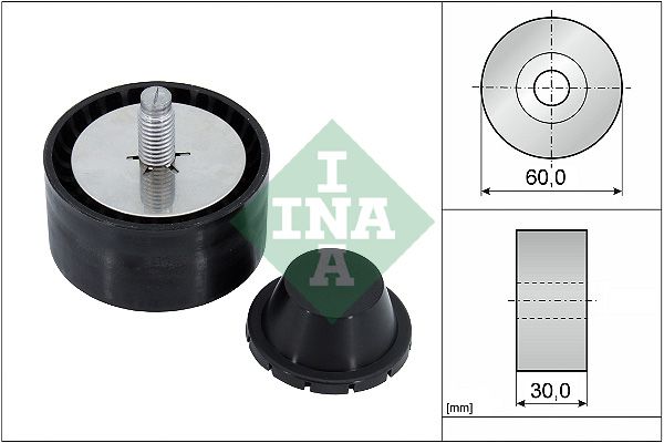 Schaeffler INA 532 0890 10 Deflection/Guide Pulley, V-ribbed belt