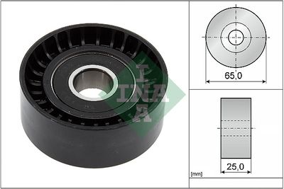 Deflection/Guide Pulley, V-ribbed belt Schaeffler INA 532 0892 10