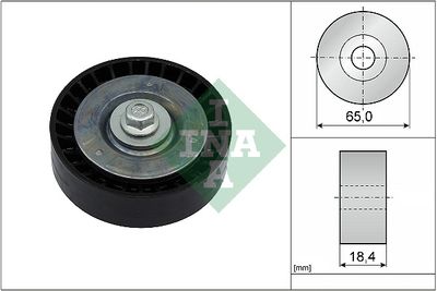 Deflection/Guide Pulley, V-ribbed belt Schaeffler INA 532 0913 10