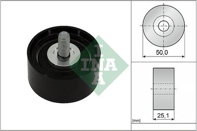 Deflection Pulley/Guide Pulley, timing belt Schaeffler INA 532 0927 10