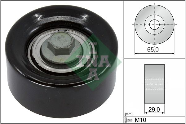 Schaeffler INA 532 0936 10 Deflection/Guide Pulley, V-ribbed belt