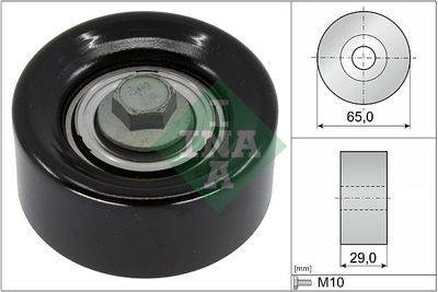 Deflection/Guide Pulley, V-ribbed belt Schaeffler INA 532 0936 10