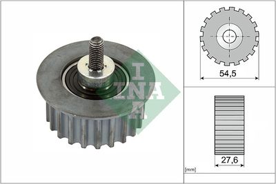 Deflection Pulley/Guide Pulley, timing belt Schaeffler INA 532 0998 10