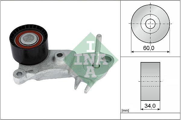 Schaeffler INA 532 0999 10 Deflection Pulley/Guide Pulley, timing belt