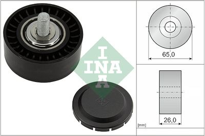 Deflection/Guide Pulley, V-ribbed belt Schaeffler INA 532 1113 10