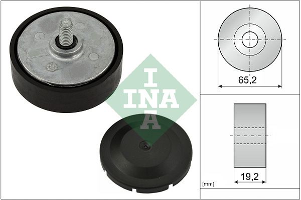 Schaeffler INA 532 1142 10 Deflection/Guide Pulley, V-ribbed belt