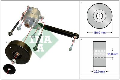 Repair Kit, V-ribbed belt tensioner Schaeffler INA 533 0116 10