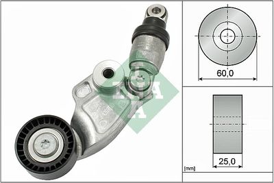 Belt Tensioner, V-ribbed belt Schaeffler INA 533 0128 10